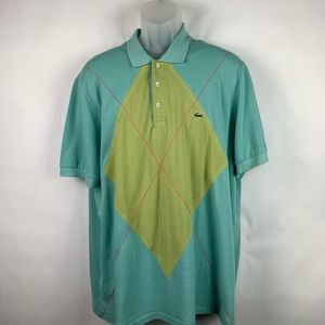 Lacosta man polo shirt size Medium with the logo
